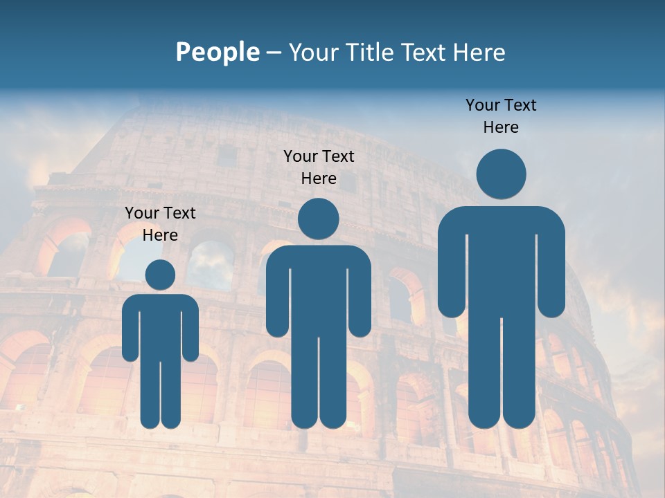 Twilight Sunset Building PowerPoint Template