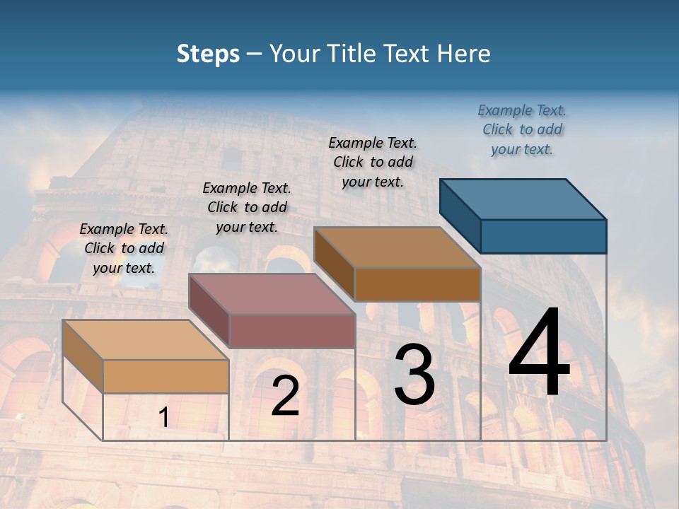 Twilight Sunset Building PowerPoint Template