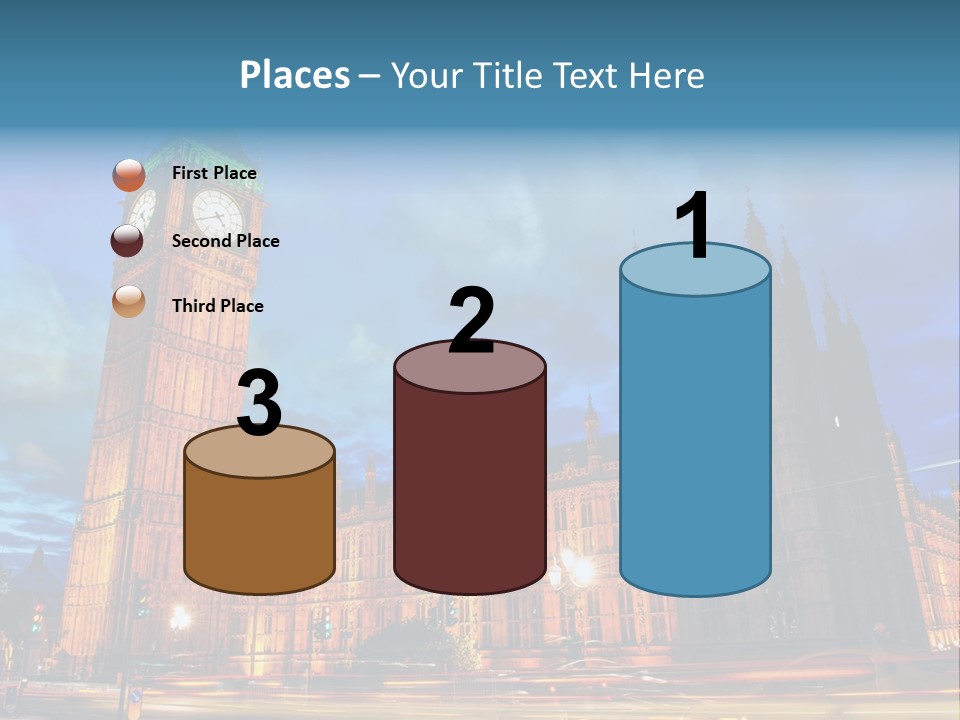 Palace Clock Ornate PowerPoint Template