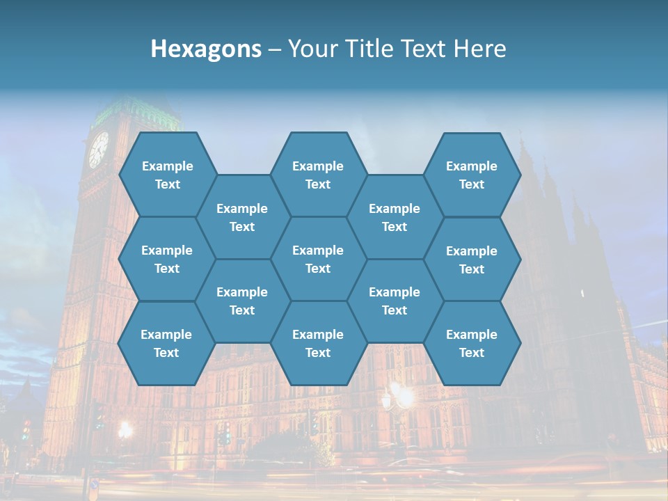 Palace Clock Ornate PowerPoint Template