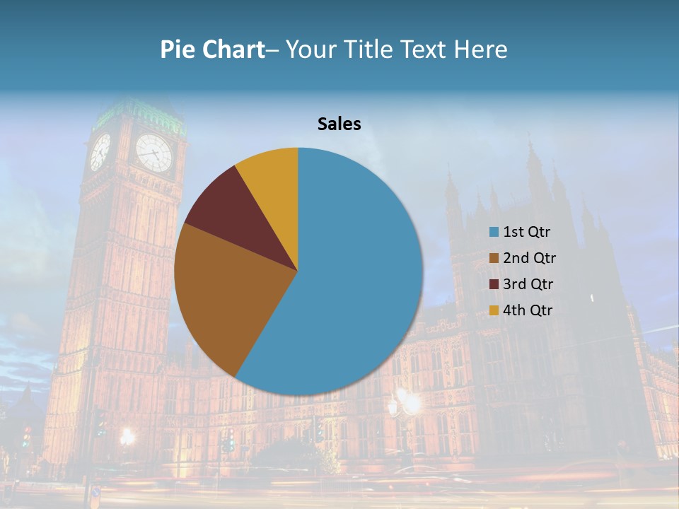 Palace Clock Ornate PowerPoint Template