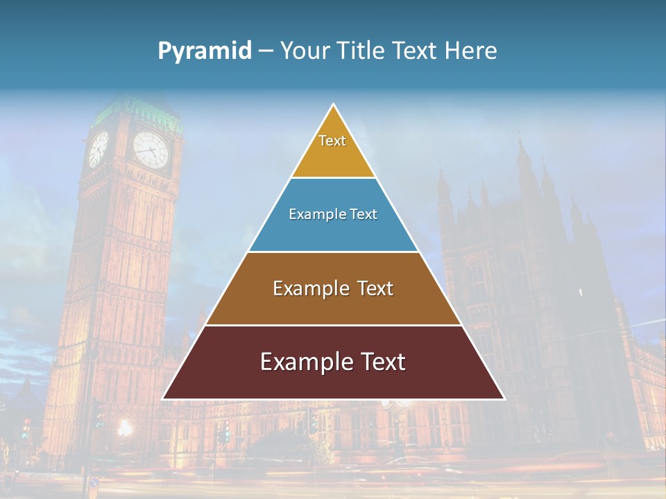Palace Clock Ornate PowerPoint Template