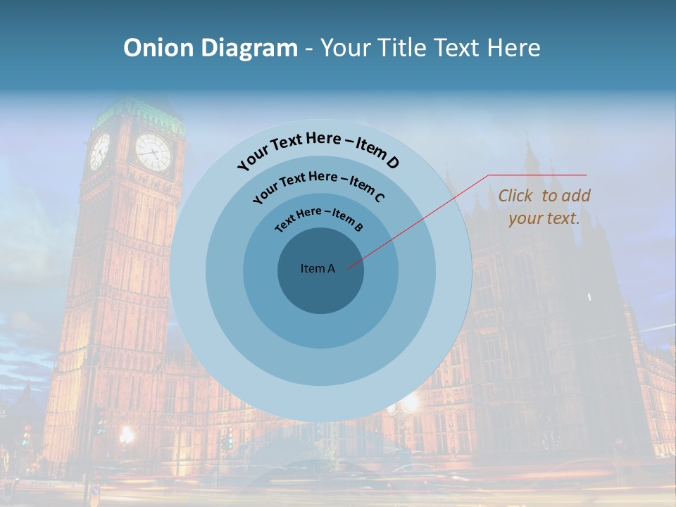 Palace Clock Ornate PowerPoint Template