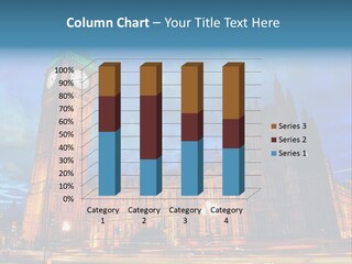 Palace Clock Ornate PowerPoint Template