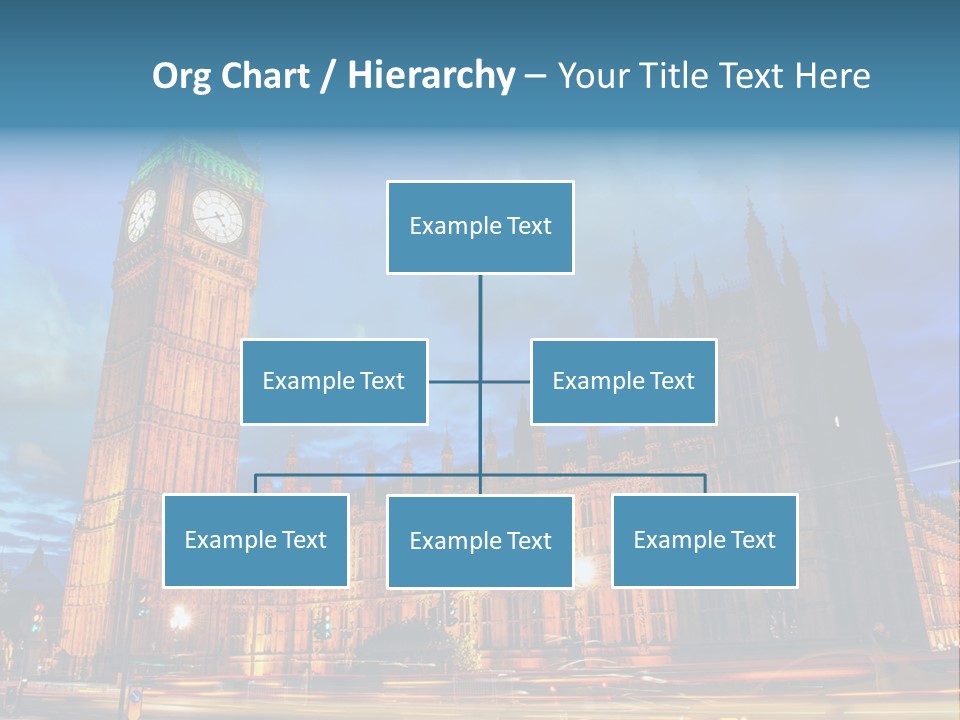 Palace Clock Ornate PowerPoint Template