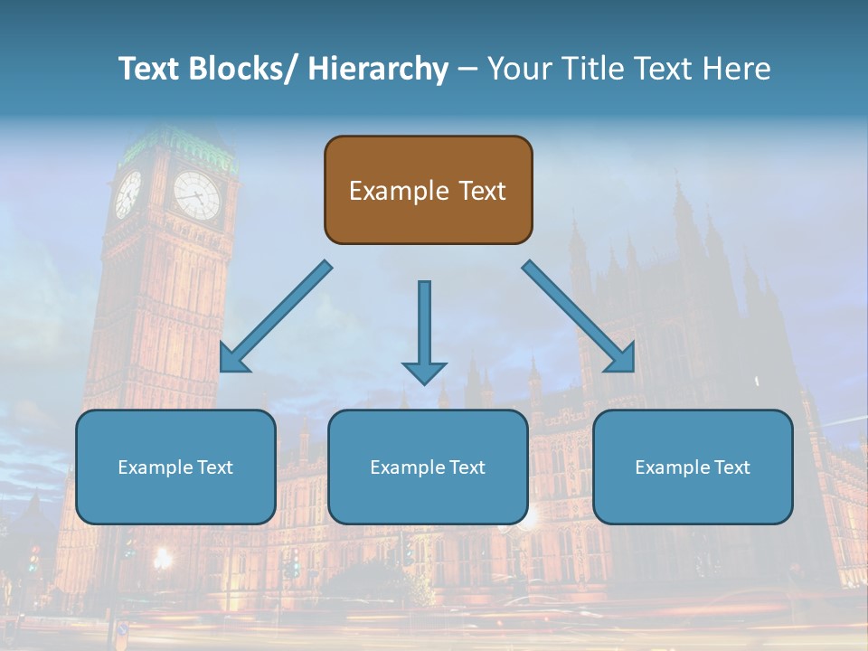 Palace Clock Ornate PowerPoint Template