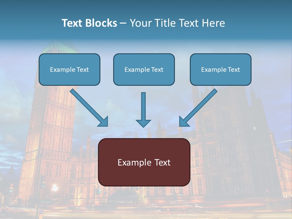 Palace Clock Ornate PowerPoint Template