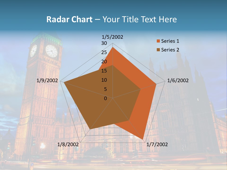 Palace Clock Ornate PowerPoint Template