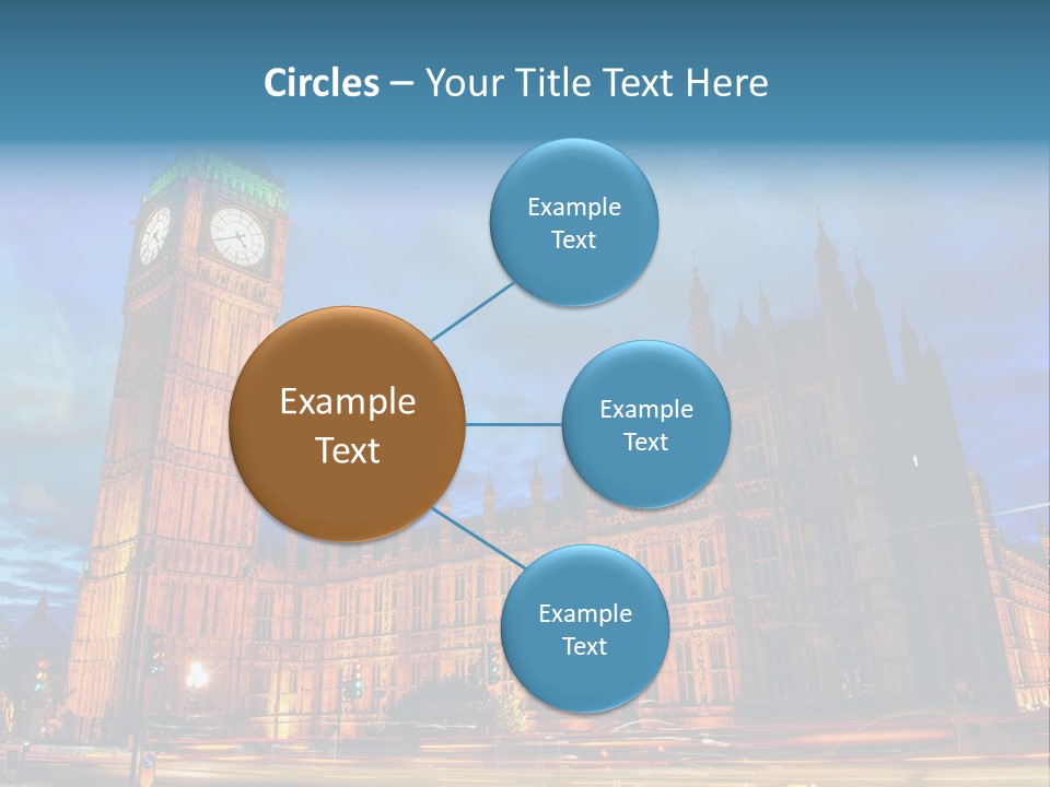 Palace Clock Ornate PowerPoint Template