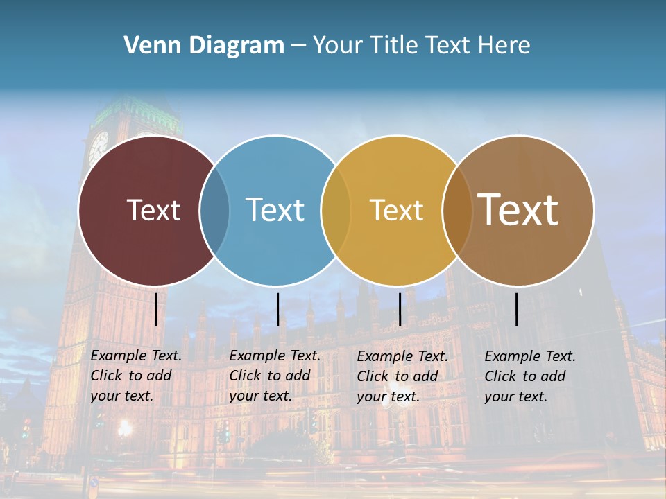 Palace Clock Ornate PowerPoint Template