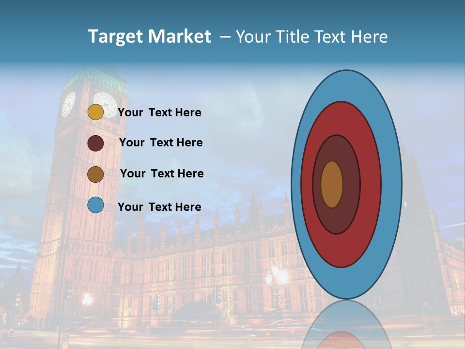 Palace Clock Ornate PowerPoint Template