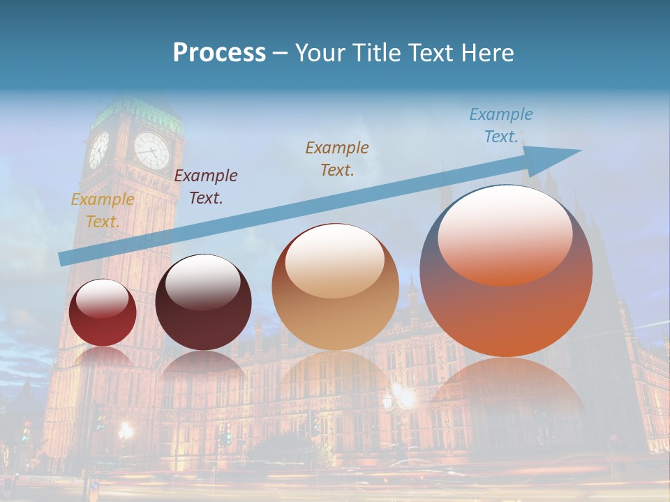 Palace Clock Ornate PowerPoint Template