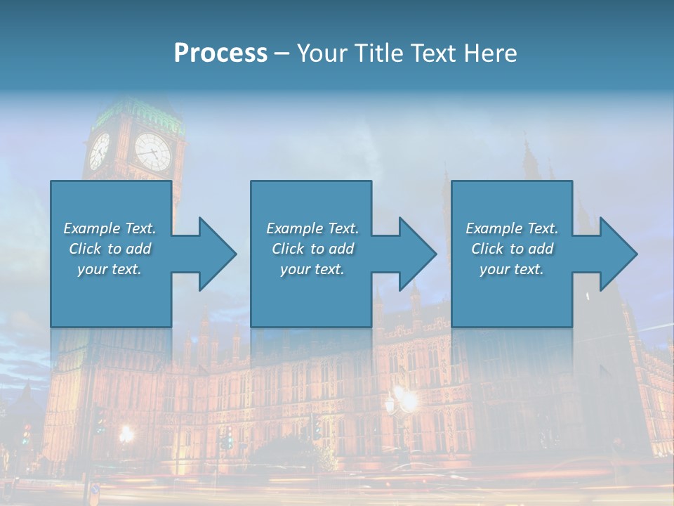 Palace Clock Ornate PowerPoint Template