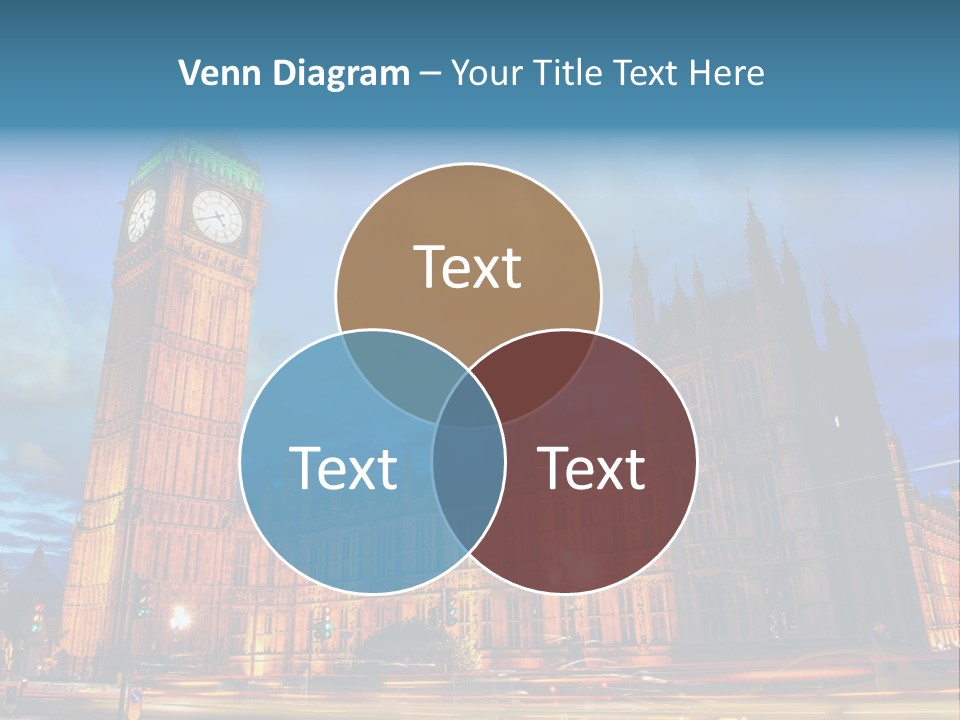 Palace Clock Ornate PowerPoint Template