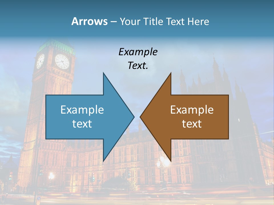 Palace Clock Ornate PowerPoint Template