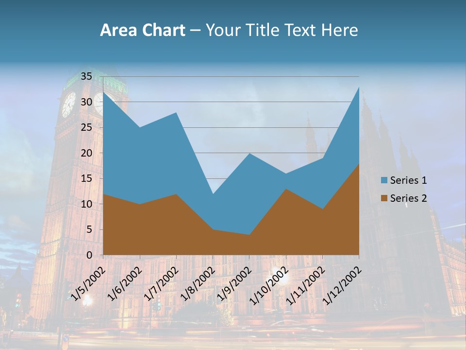Palace Clock Ornate PowerPoint Template