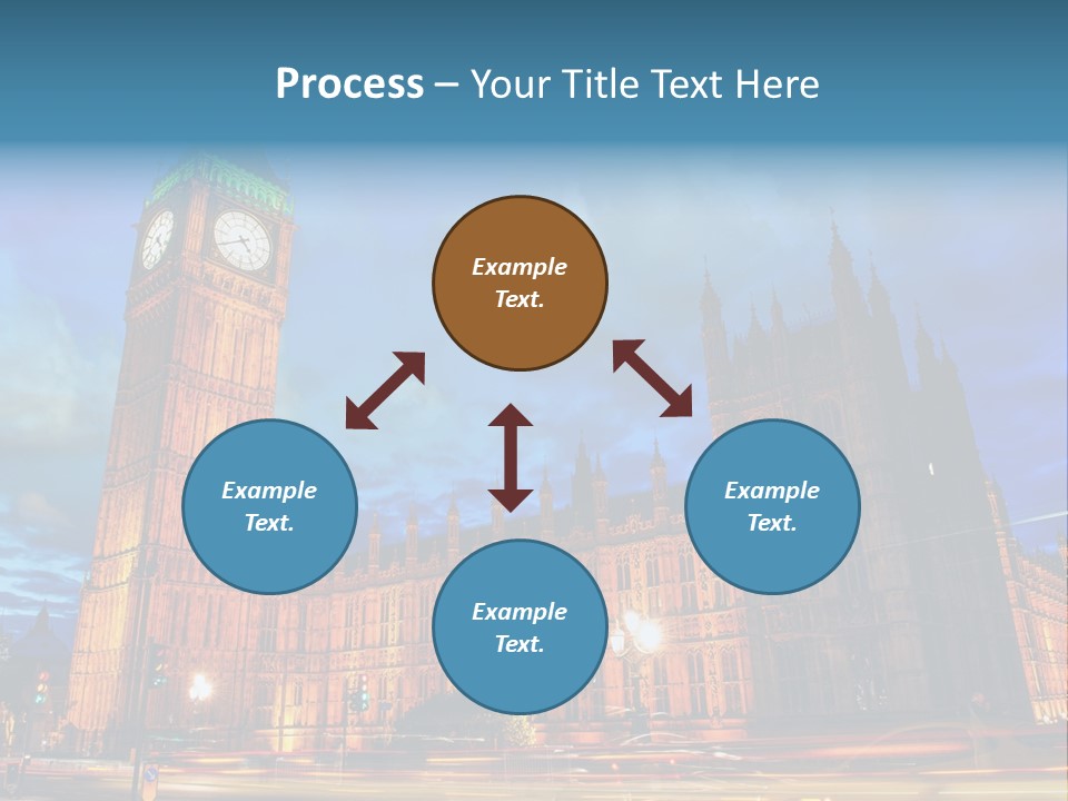 Palace Clock Ornate PowerPoint Template