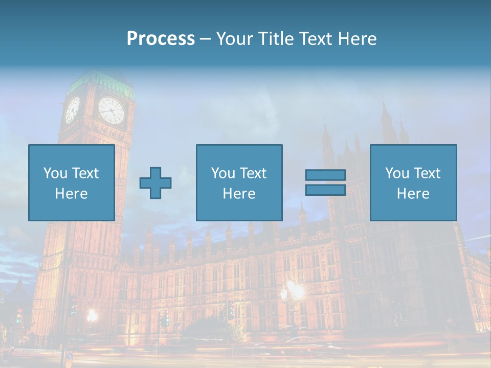 Palace Clock Ornate PowerPoint Template