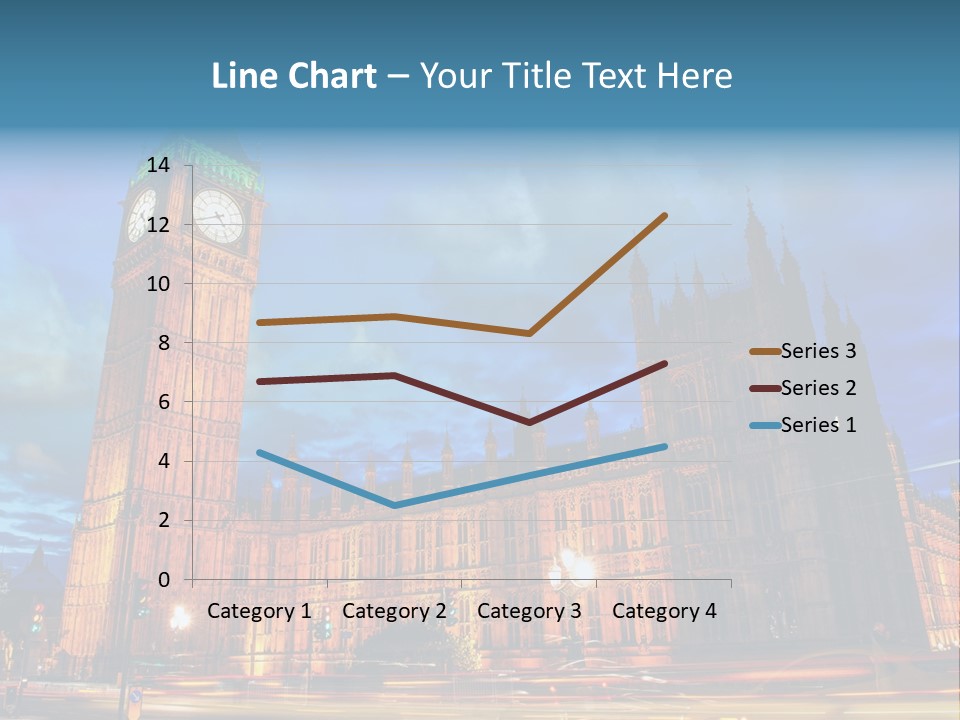 Palace Clock Ornate PowerPoint Template
