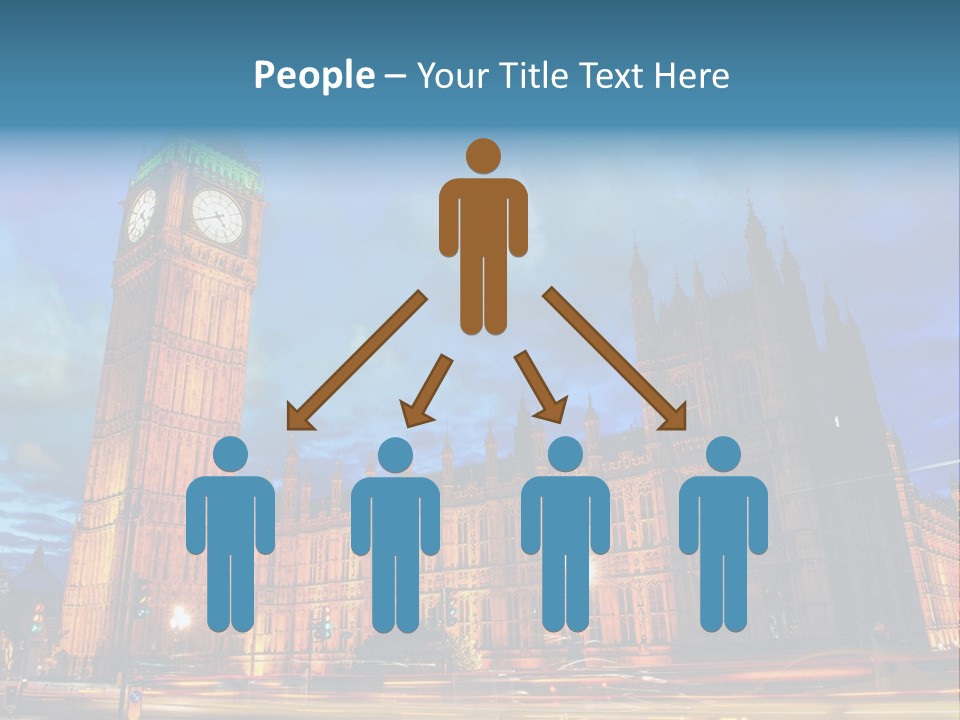 Palace Clock Ornate PowerPoint Template