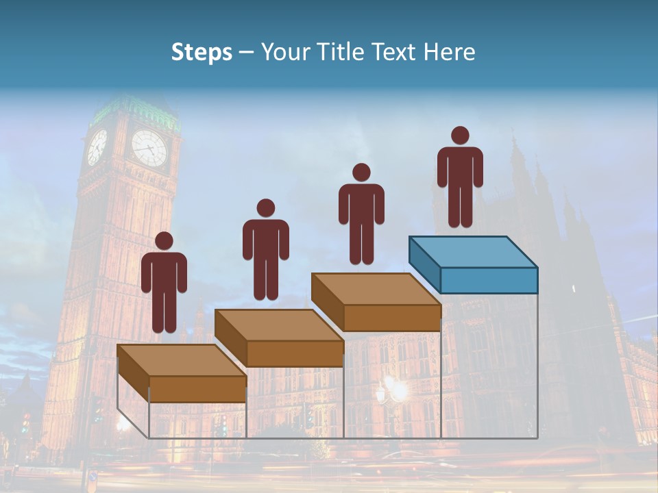 Palace Clock Ornate PowerPoint Template