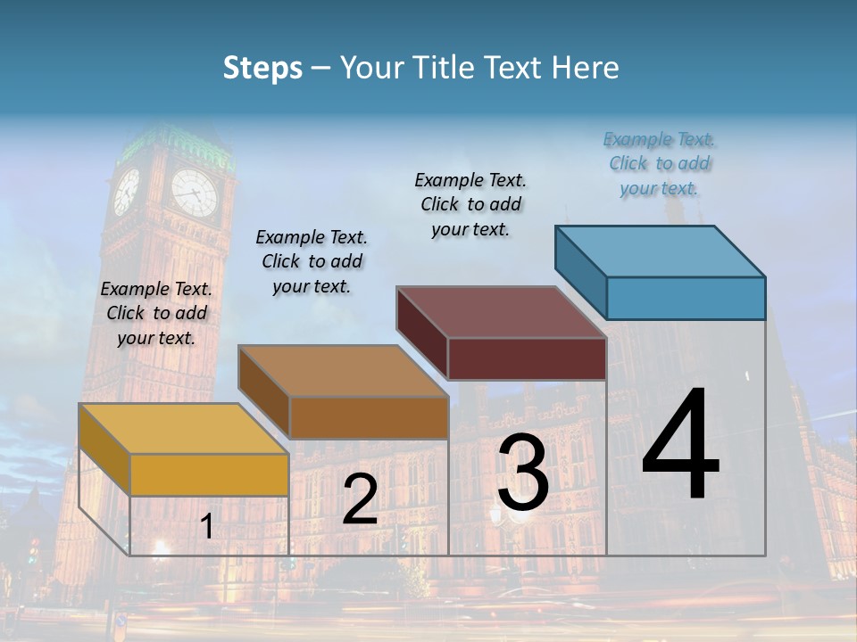 Palace Clock Ornate PowerPoint Template