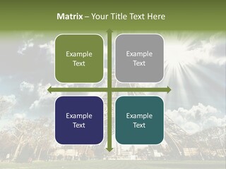 View Vacation Metal PowerPoint Template