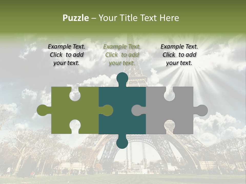 View Vacation Metal PowerPoint Template