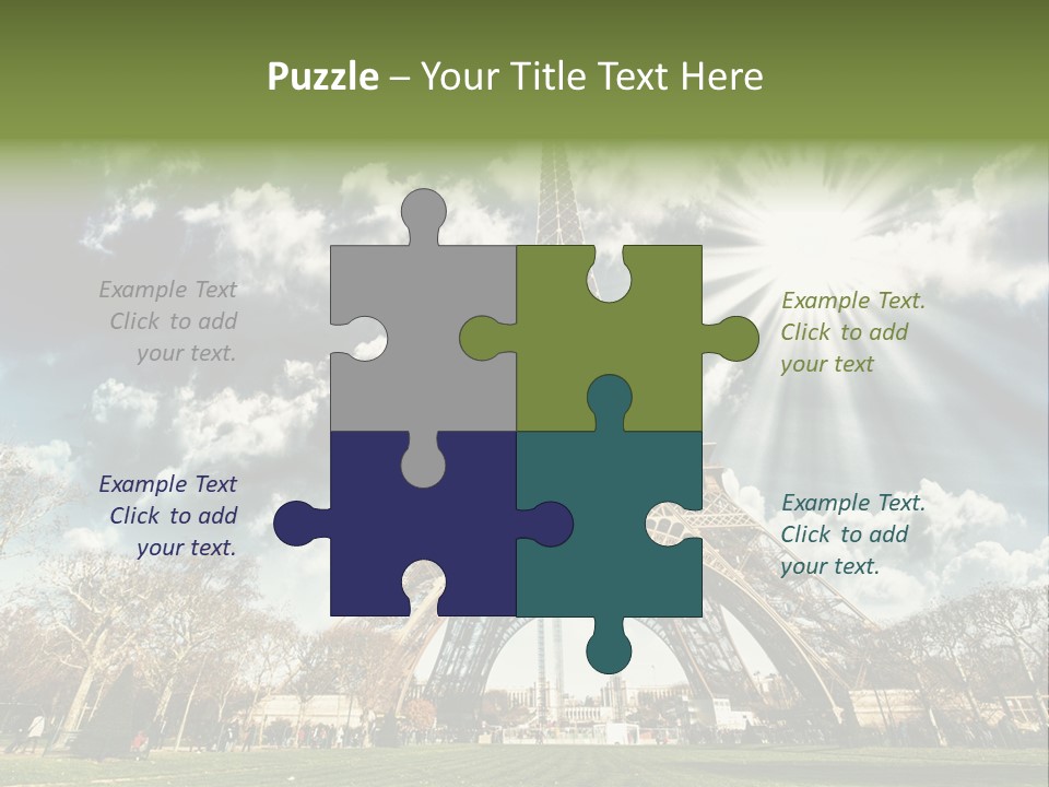 View Vacation Metal PowerPoint Template