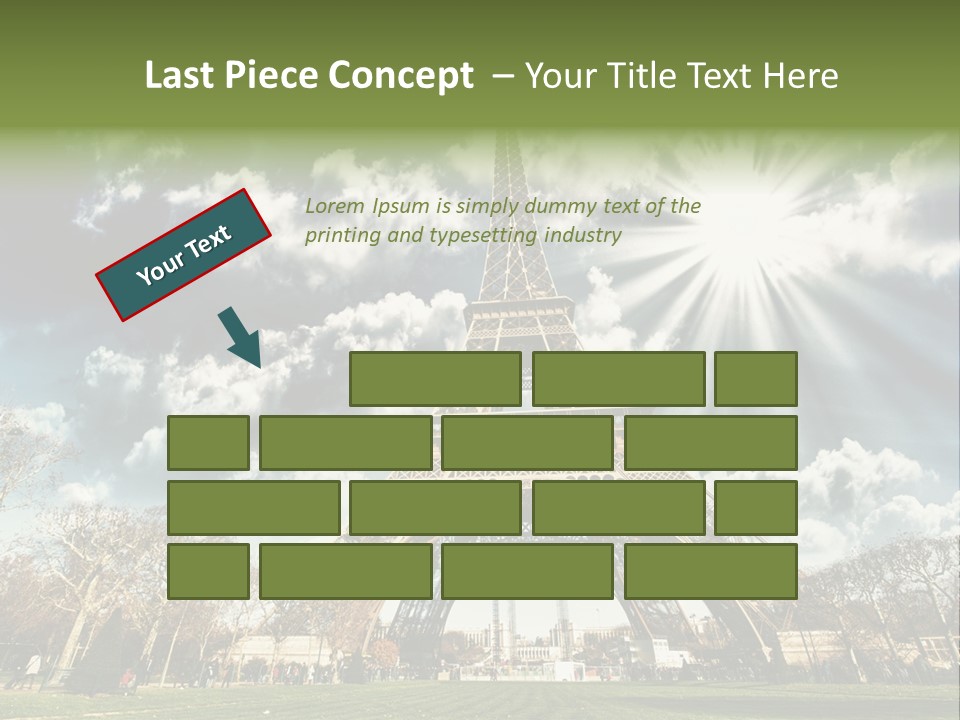 View Vacation Metal PowerPoint Template
