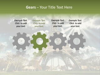 View Vacation Metal PowerPoint Template