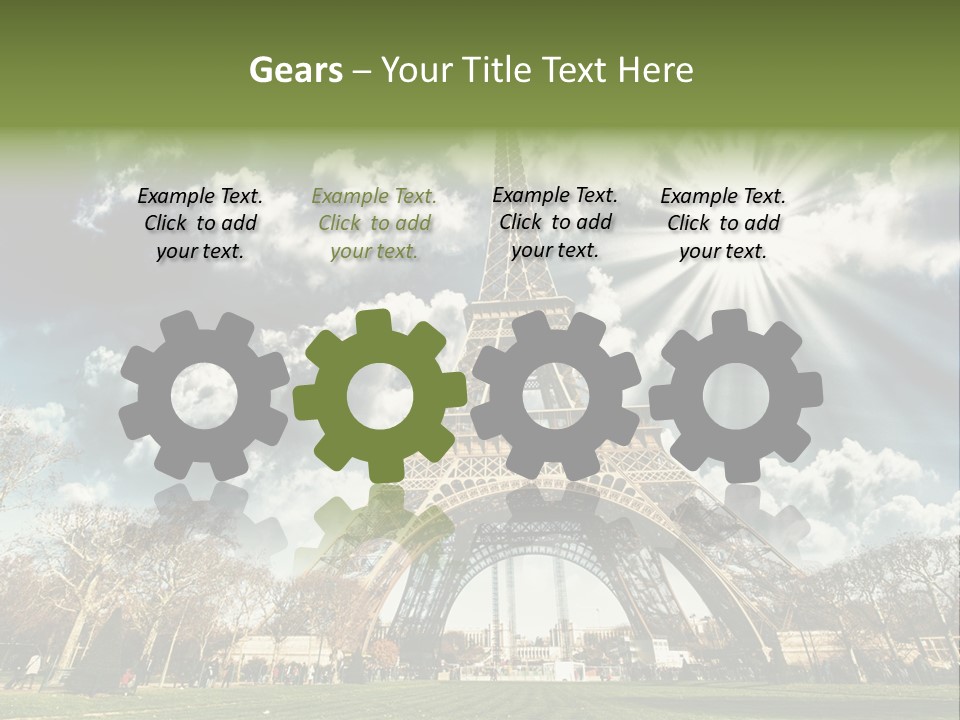 View Vacation Metal PowerPoint Template