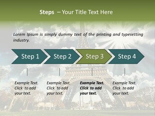 View Vacation Metal PowerPoint Template