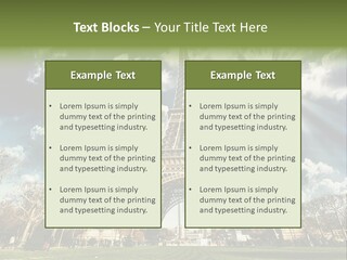View Vacation Metal PowerPoint Template