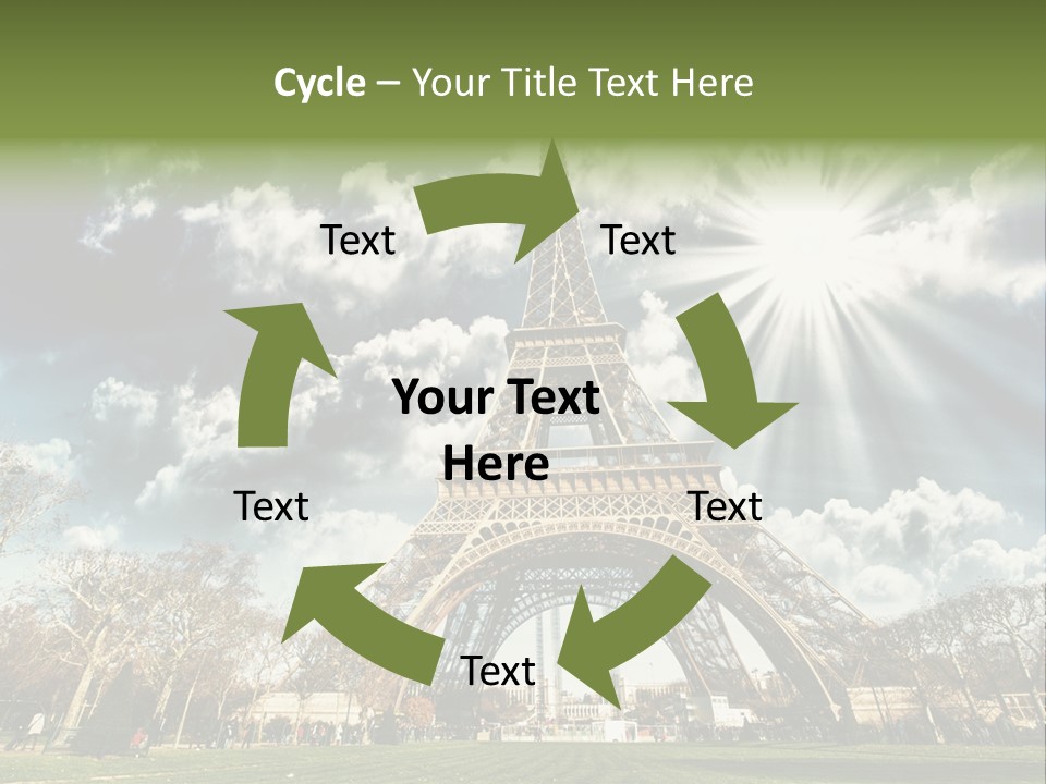View Vacation Metal PowerPoint Template