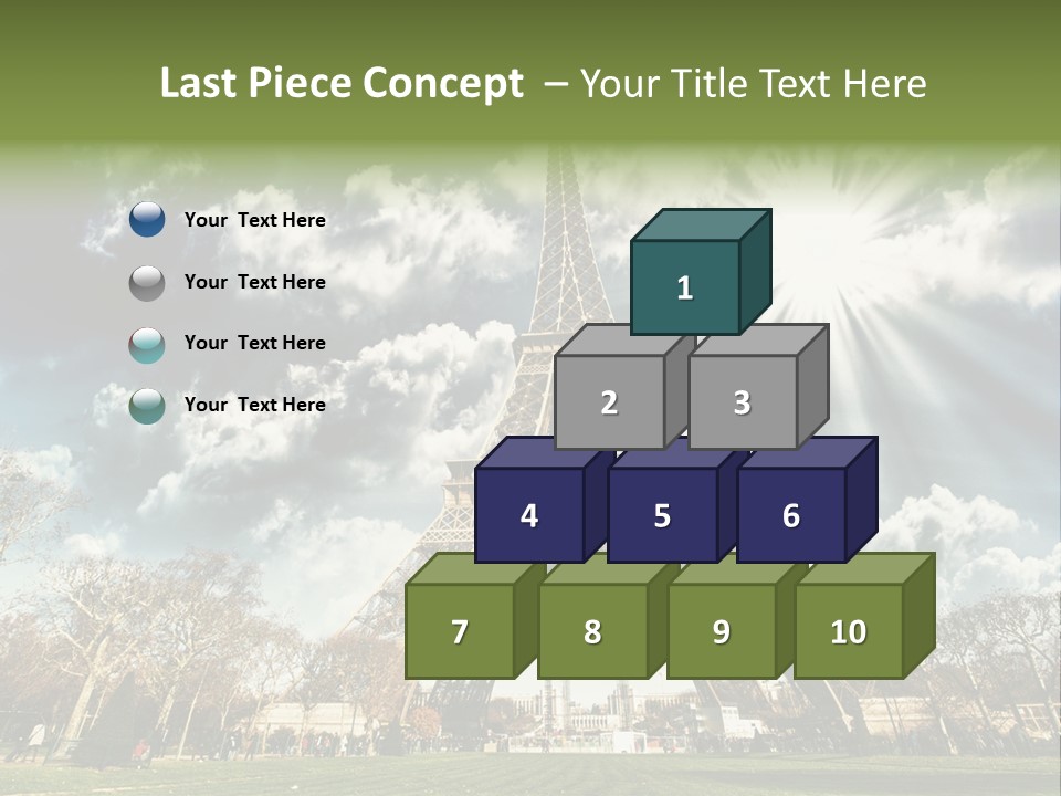 View Vacation Metal PowerPoint Template