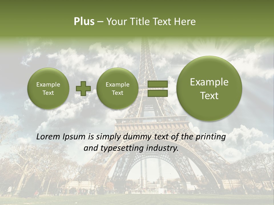 View Vacation Metal PowerPoint Template