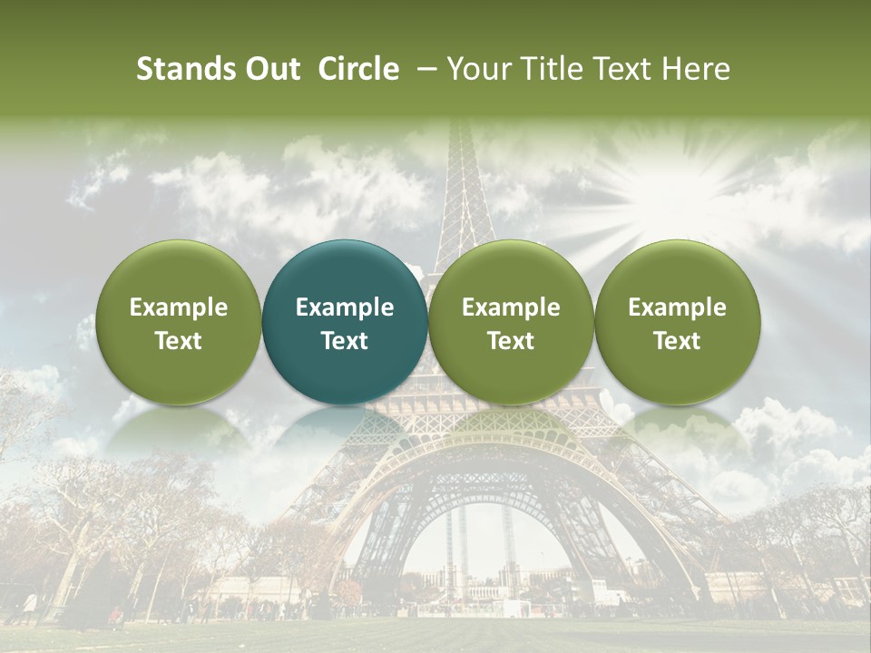 View Vacation Metal PowerPoint Template
