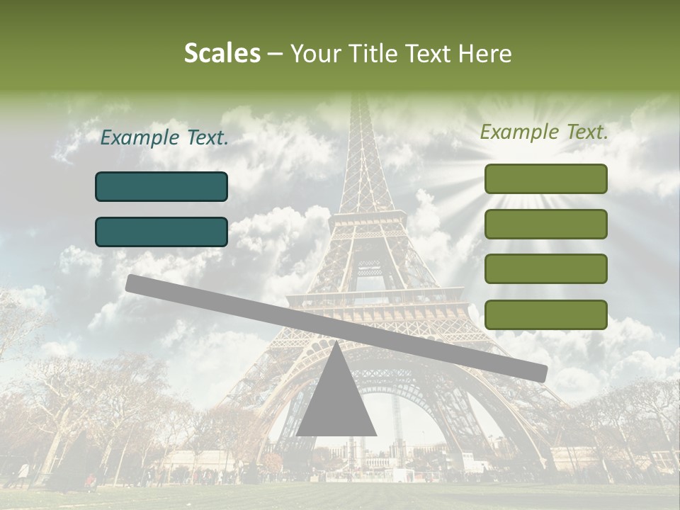 View Vacation Metal PowerPoint Template