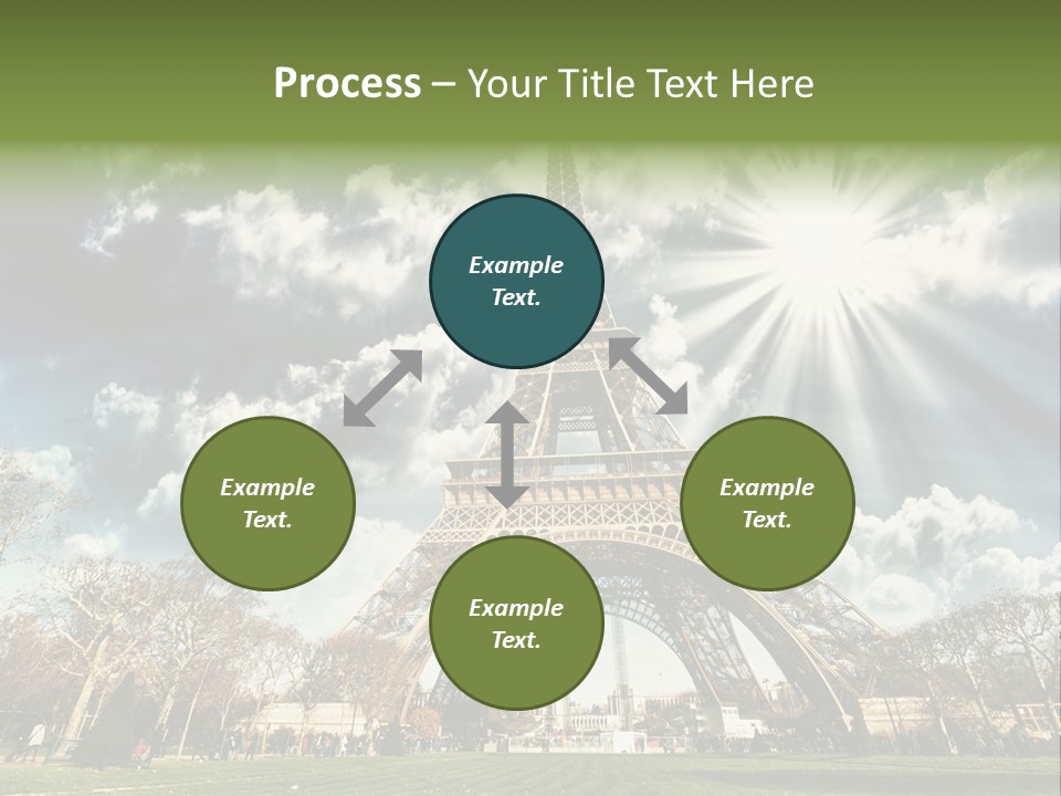 View Vacation Metal PowerPoint Template
