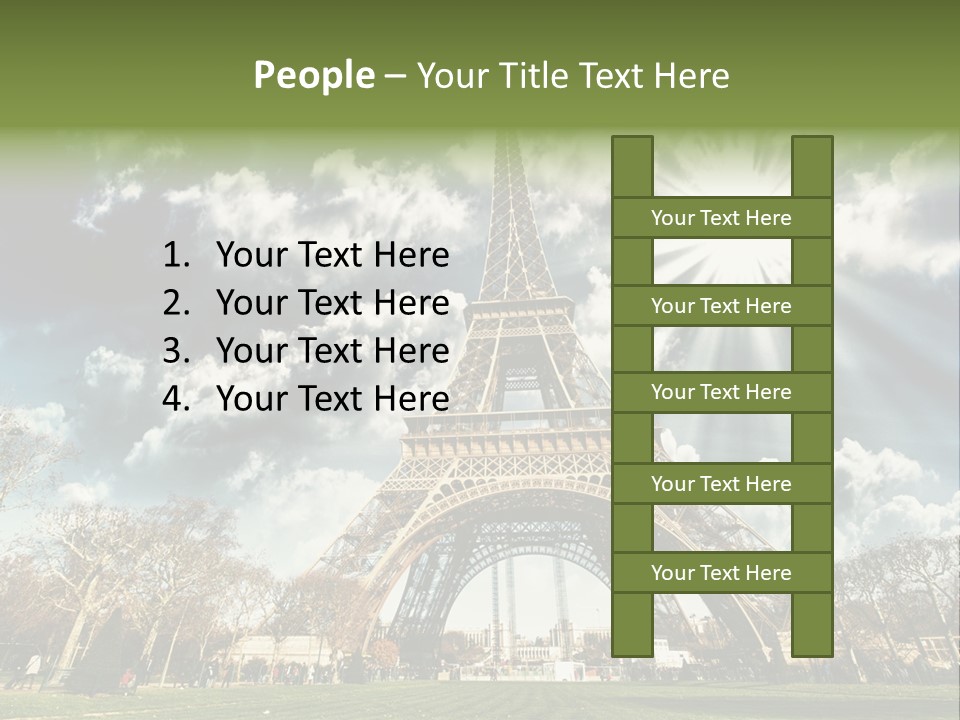 View Vacation Metal PowerPoint Template