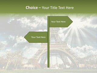 View Vacation Metal PowerPoint Template
