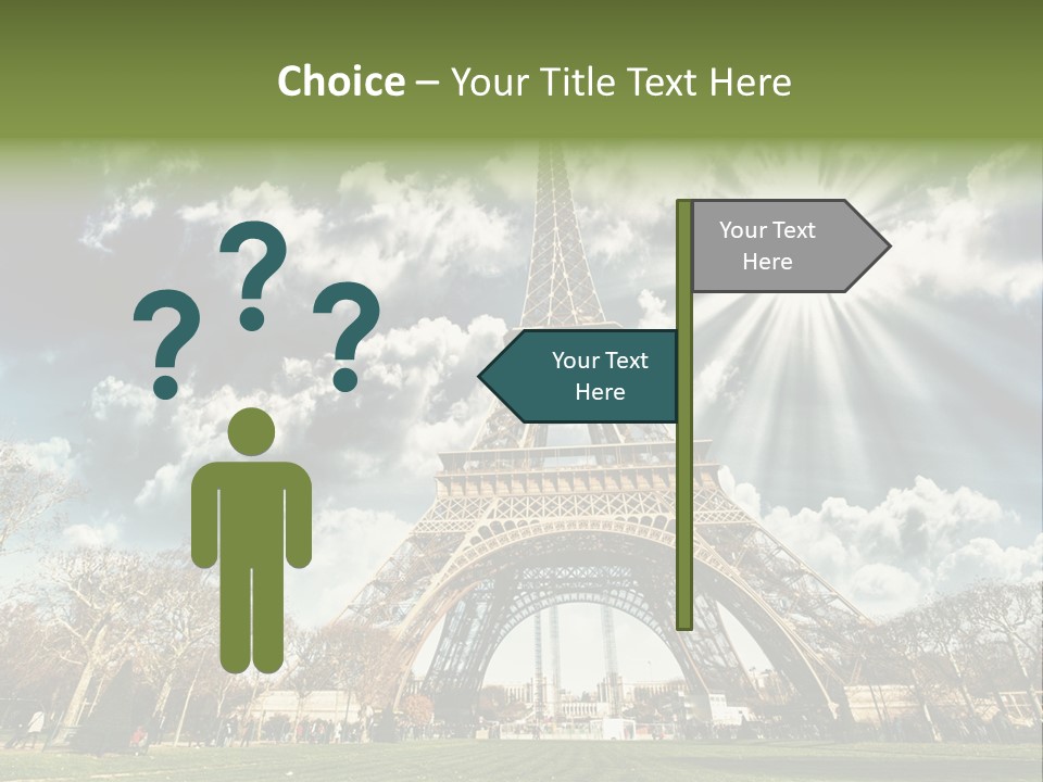 View Vacation Metal PowerPoint Template