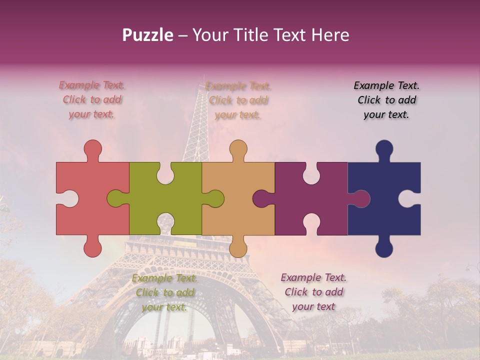 Sky Panorama City PowerPoint Template