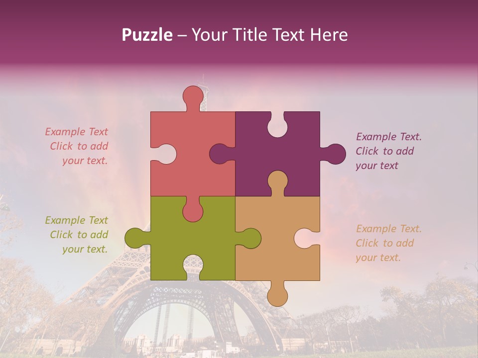 Sky Panorama City PowerPoint Template