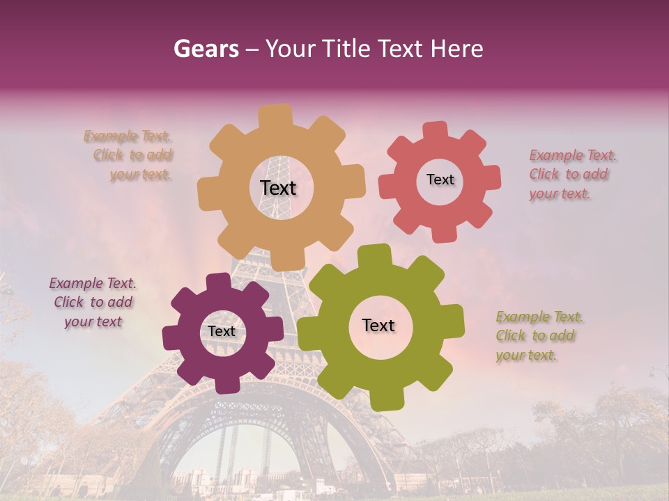 Sky Panorama City PowerPoint Template