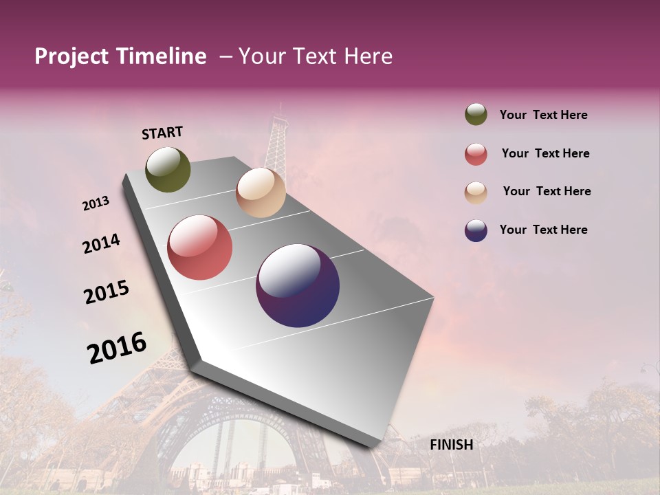 Sky Panorama City PowerPoint Template