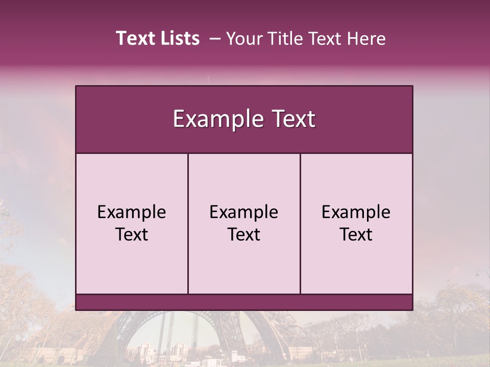 Sky Panorama City PowerPoint Template