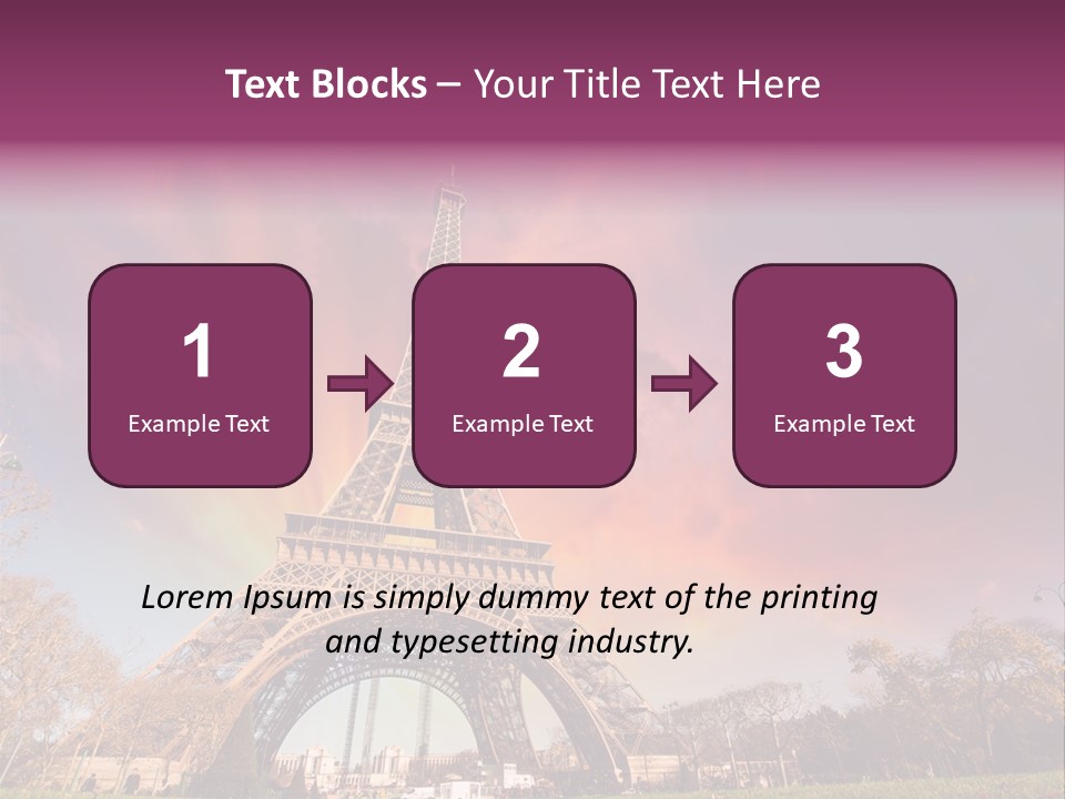 Sky Panorama City PowerPoint Template