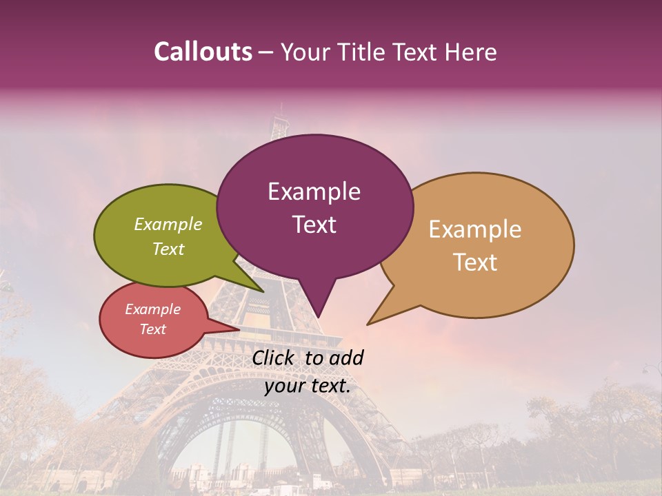 Sky Panorama City PowerPoint Template